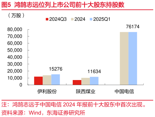 我想了解一下鸿鹄志远位列上市公司前十大股东持股数?