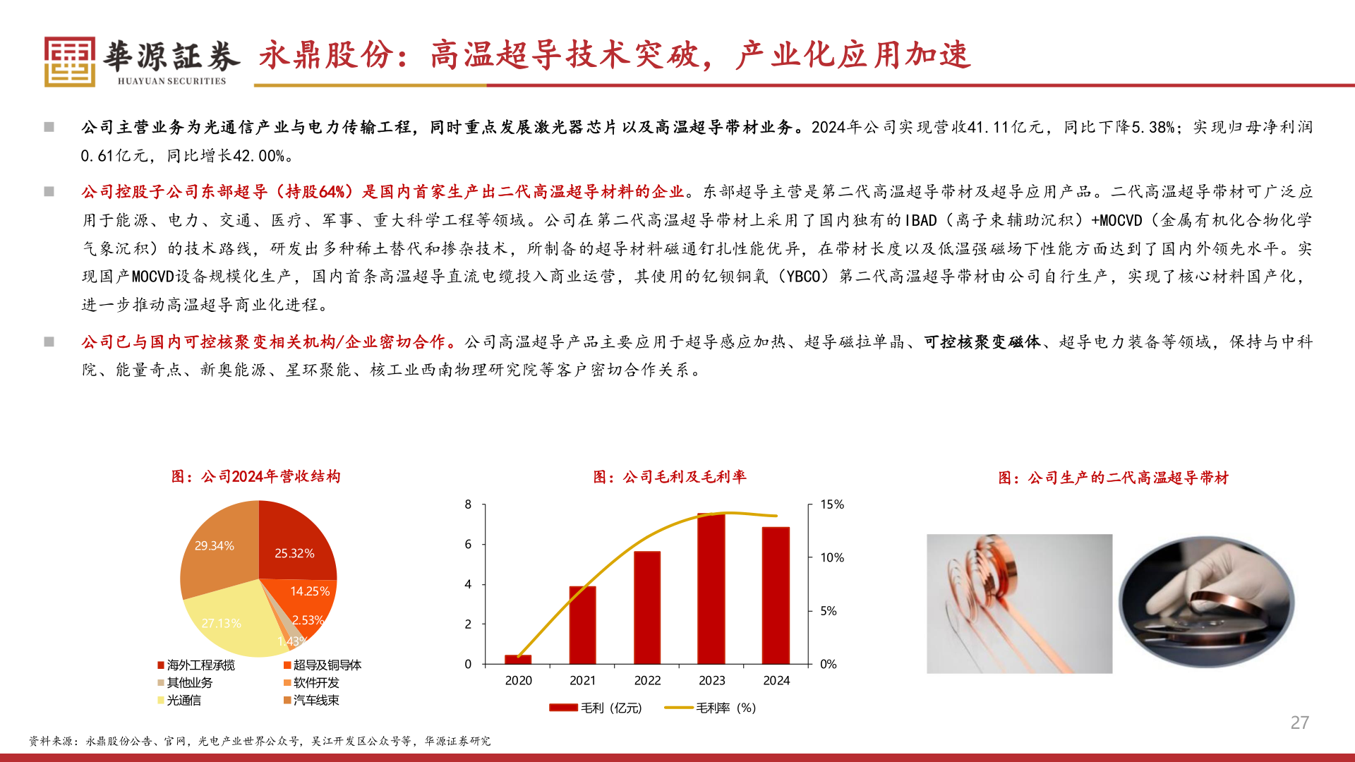 谁能回答永鼎股份：高温超导技术突破，产业化应用加速