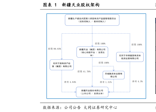 咨询下各位新疆天业股权架构