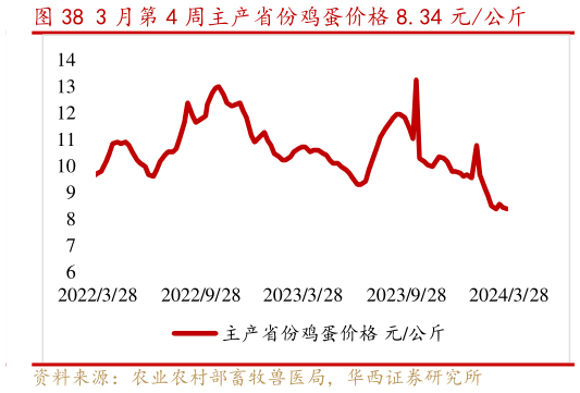 如何了解3 月第 4 周主产省份鸡蛋价格 8.34 元公斤?