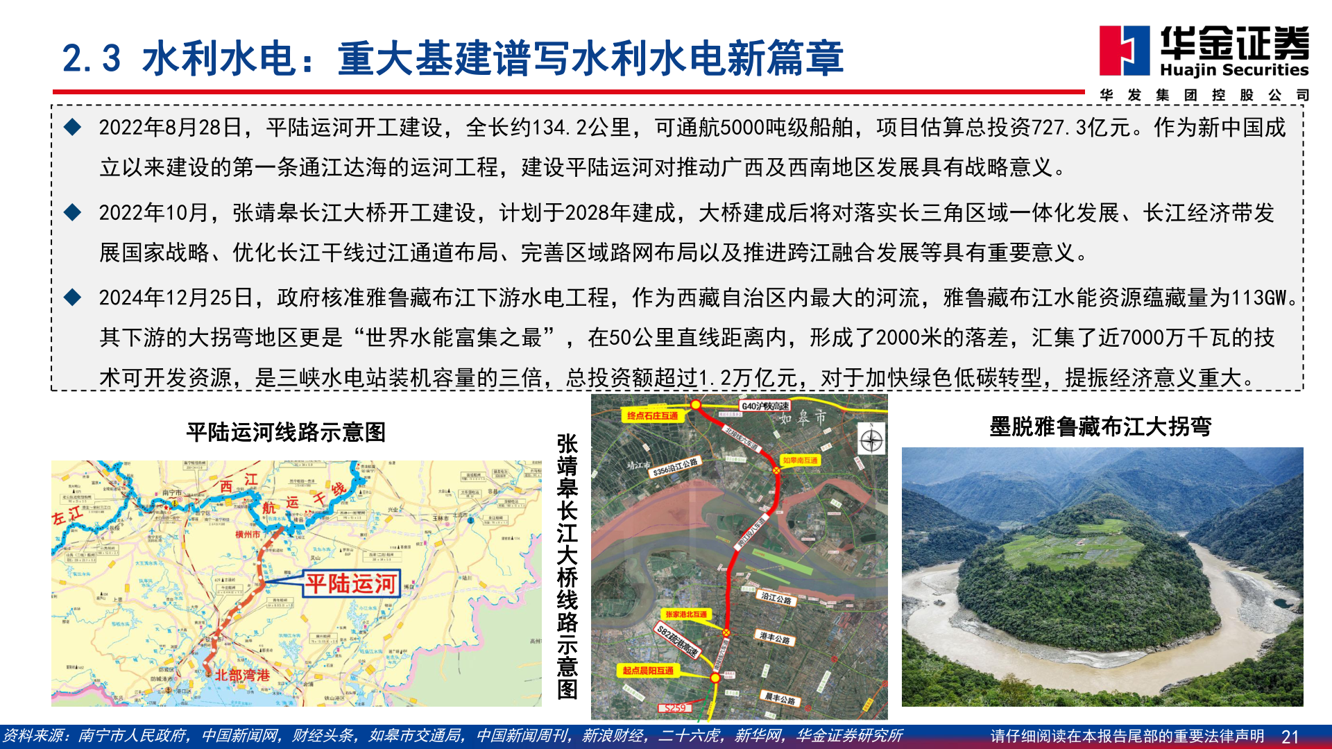 我想了解一下2.3 水利水电：重大基建谱写水利水电新篇章