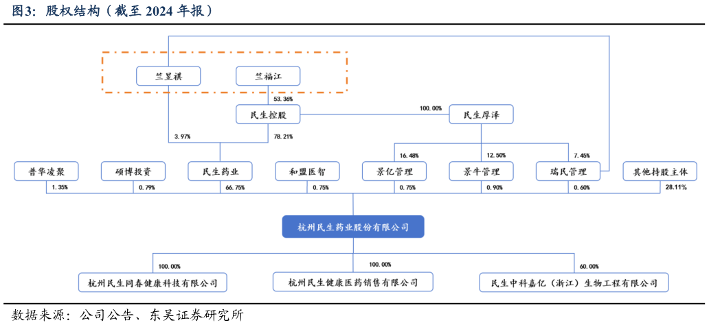 我想了解一下股权结构（截至 2024 年报）