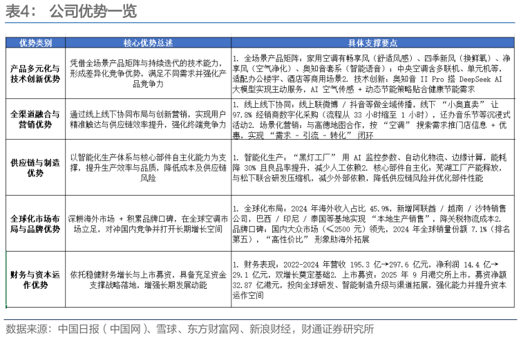 怎样理解公司优势一览?