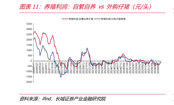 谁知道养殖利润：自繁自养vs外购仔猪（元头）
