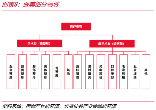 想关注一下医美细分领域