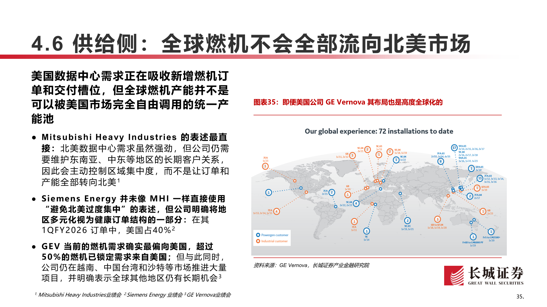 咨询下各位4.6 供给侧：全球燃机不会全部流向北美市场?