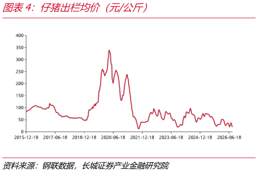 如何看待仔猪出栏均价（元公斤）
