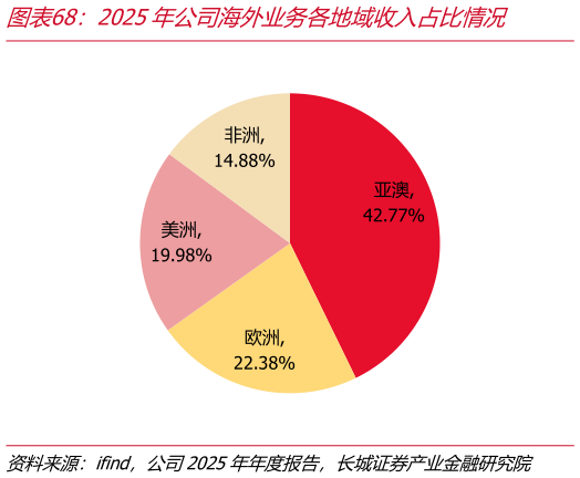 如何了解2025年公司海外业务各地域收入占比情况