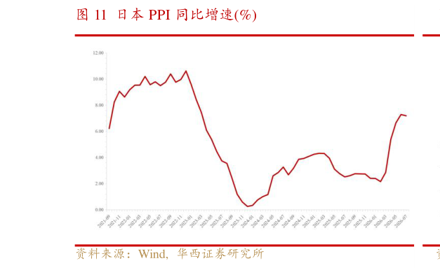咨询大家日本 PPI 同比增速%
