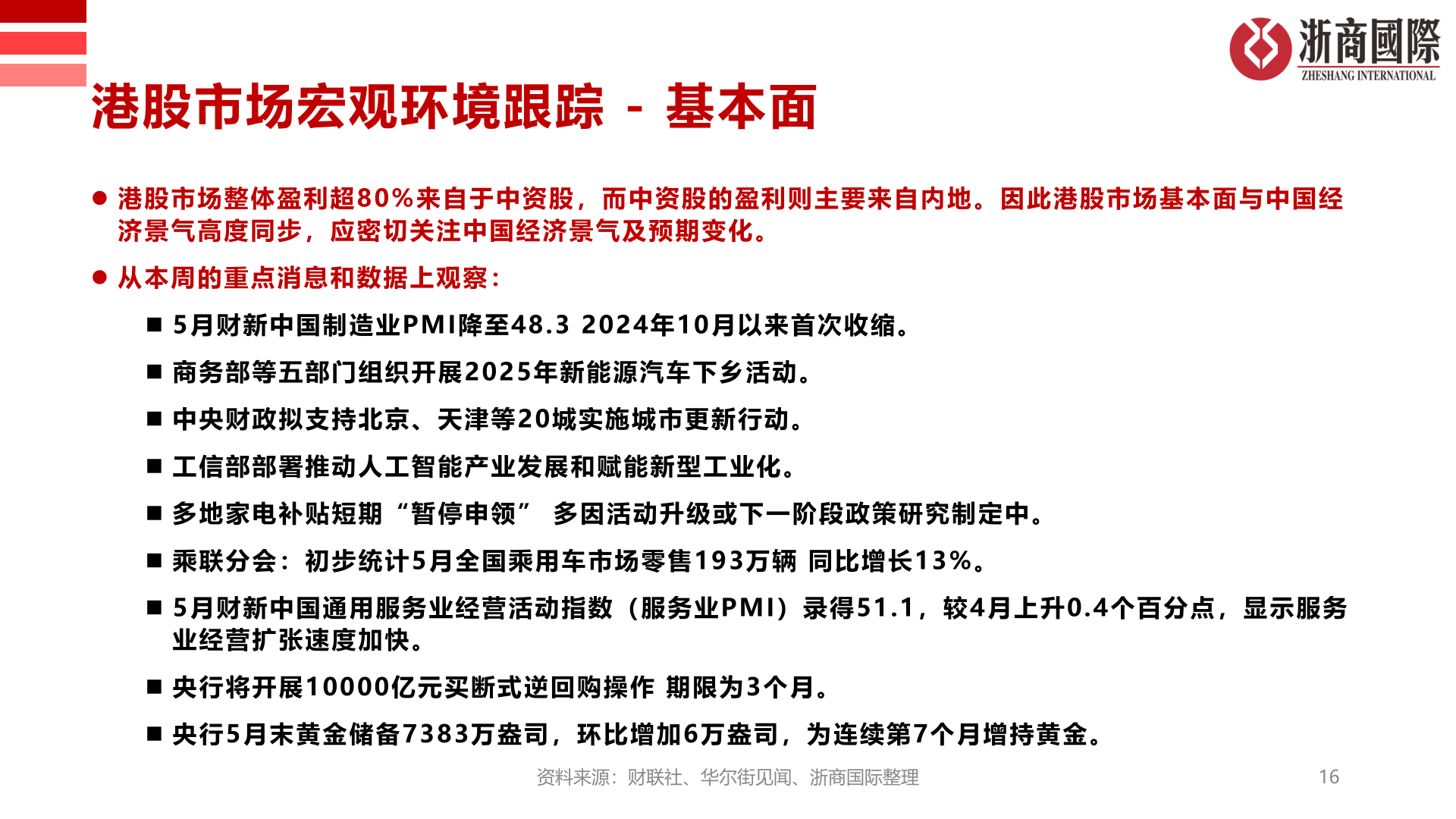 如何了解港股市场宏观环境跟踪 - 基本面