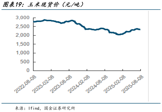 我想了解一下玉米现货价（元吨）?