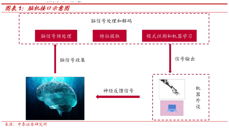 如何看待脑机接口示意图