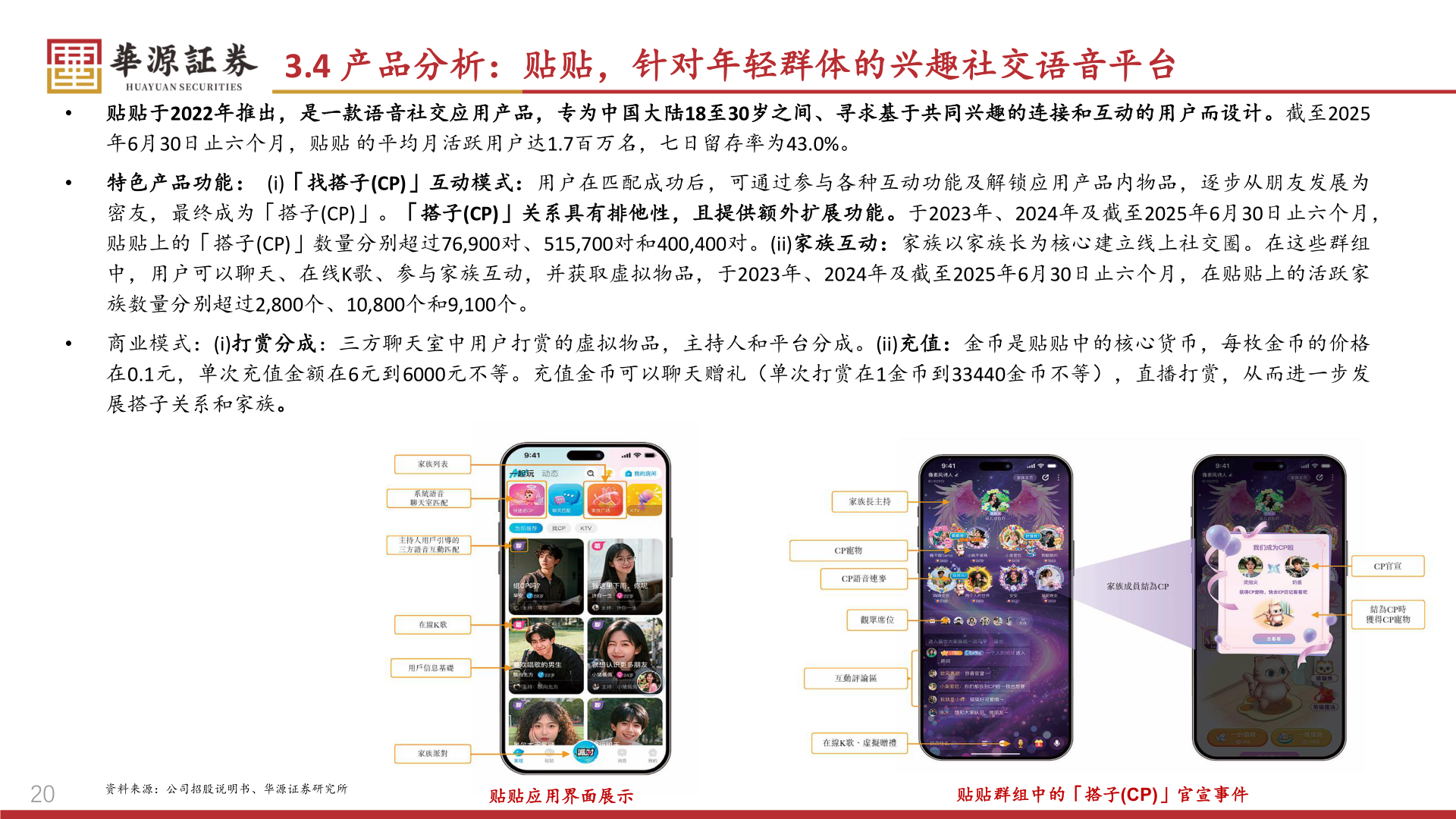 谁知道3.4 产品分析：贴贴，针对年轻群体的兴趣社交语音平台