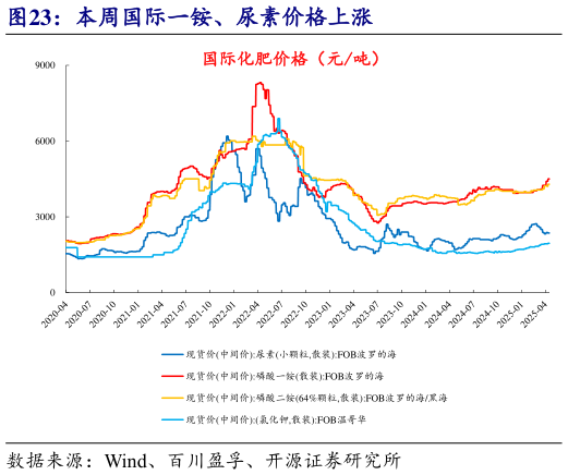 如何了解本周国际一铵、尿素价格上涨?