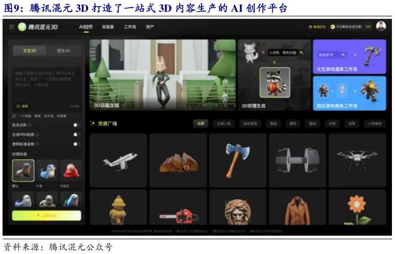 如何才能腾讯混元 3D 打造了一站式 3D 内容生产的 AI 创作平台