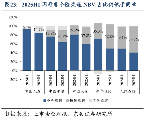 如何才能2025H1 国寿非个险渠道 NBV 占比仍低于同业?