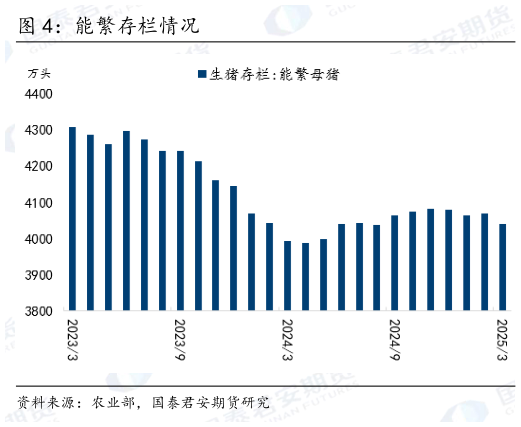 你知道能繁存栏情况
