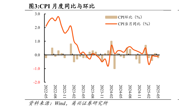 想问下各位网友CPI 月度同比与环比