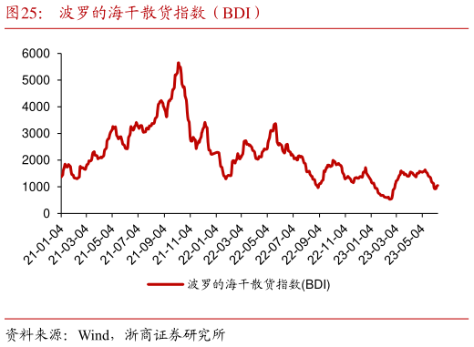 想关注一下波罗的海干散货指数（BDI）?