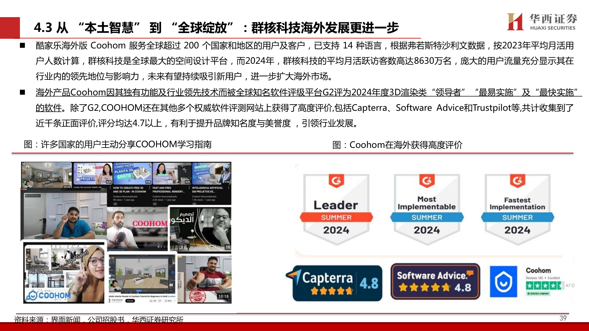 如何了解4.3 从 “本土智慧” 到 “全球绽放”：群核科技海外发展更进一步