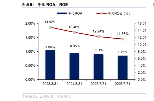 如何看待年化 ROA、ROE