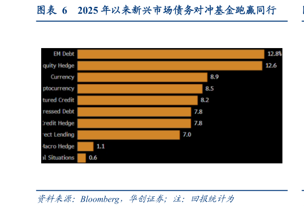谁能回答2025 年以来新兴市场债务对冲基金跑赢同行