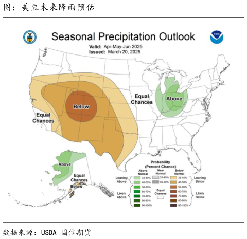 如何了解图：美豆未来降雨预估