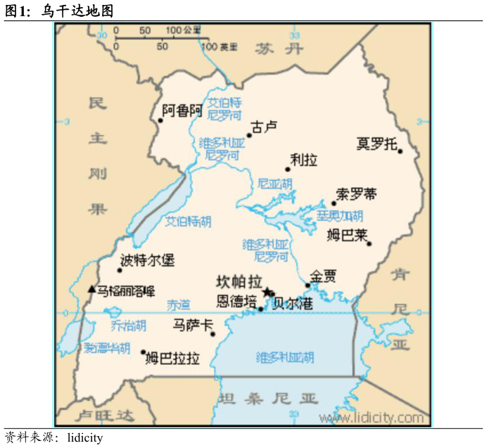 一起讨论下乌干达地图?