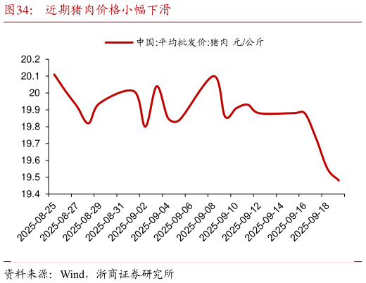 怎样理解近期猪肉价格小幅下滑
