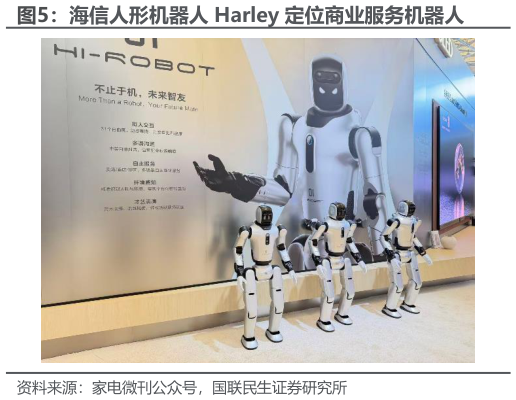 各位网友请教一下海信人形机器人 Harley 定位商业服务机器人?