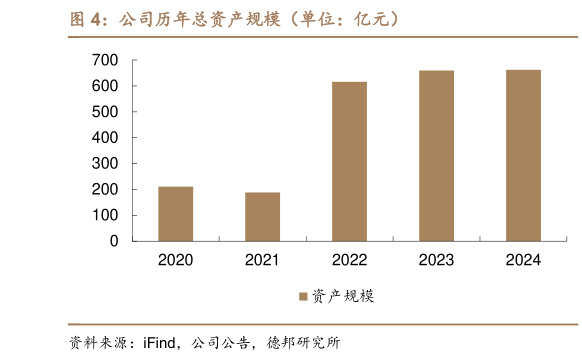 想关注一下公司历年总资产规模（单位：亿元）