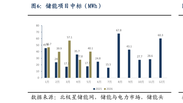 想关注一下储能项目中标（MWh）