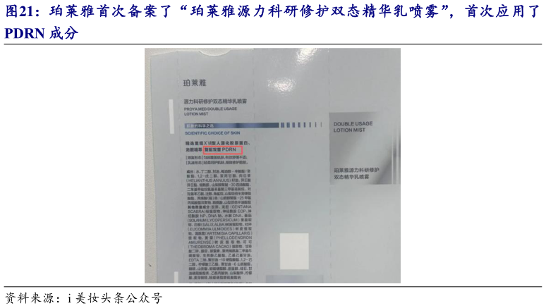 一起讨论下珀莱雅首次备案了“珀莱雅源力科研修护双态精华乳喷雾”,首次应用了?