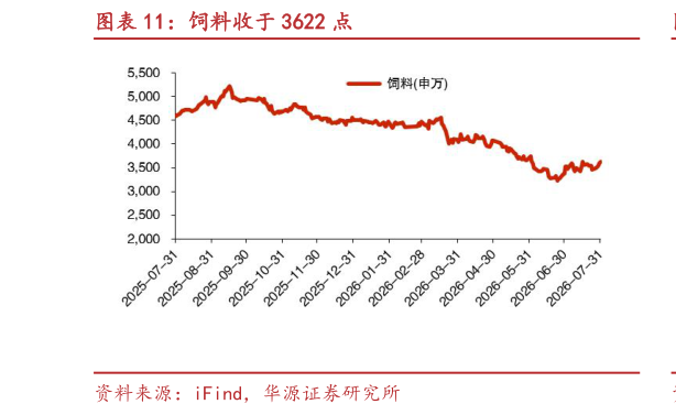 如何看待饲料收于 3622 点
