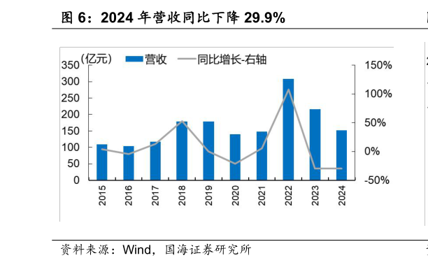 如何了解2024 年营收同比下降 29.9%