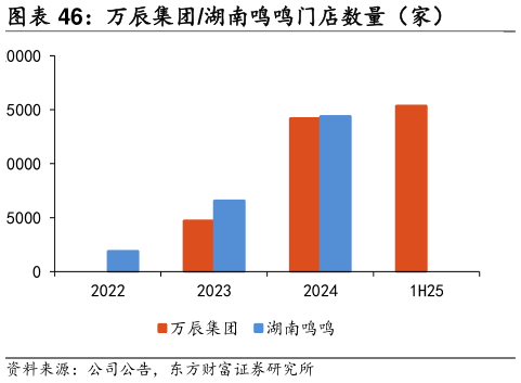 如何了解万辰集团湖南鸣鸣门店数量（家）