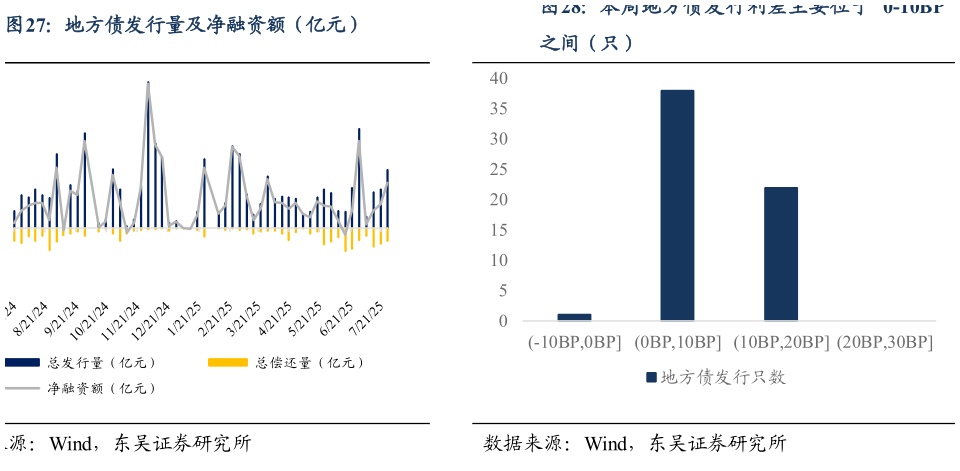 我想了解一下地方债发行量及净融资额(亿元)?