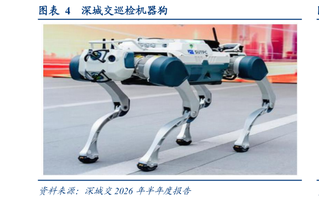 谁能回答深城交巡检机器狗