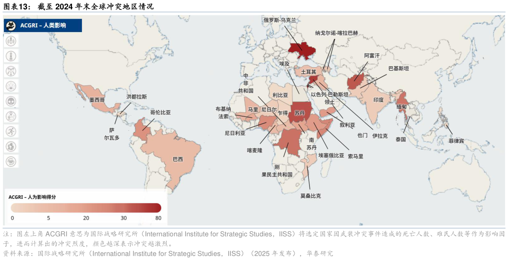 一起讨论下截至 2024 年末全球冲突地区情况