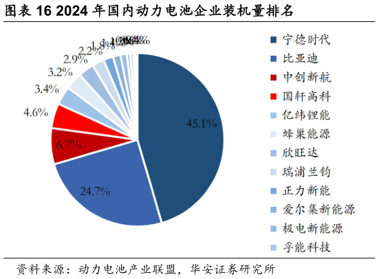如何看待2024 年国内动力电池企业装机量排名?