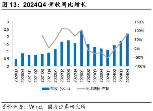 谁知道2024Q4 营收同比增长
