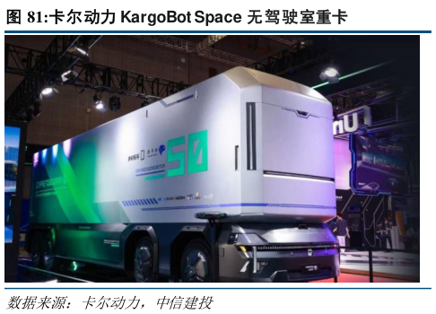 咨询大家卡尔动力 KargoBot Space 无驾驶室重卡