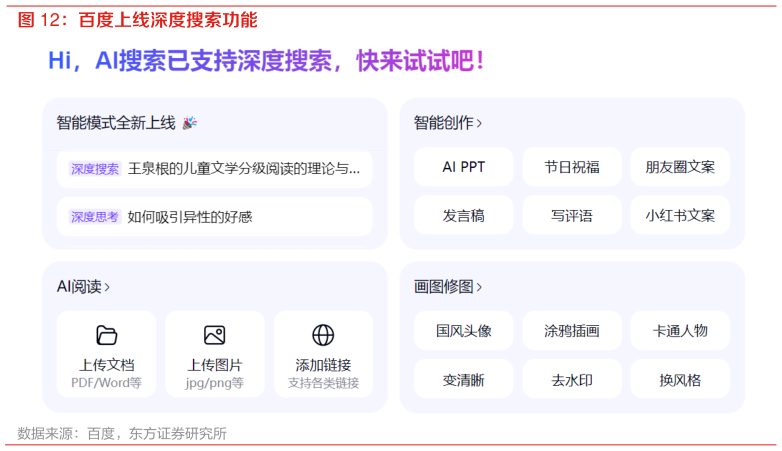 如何了解百度上线深度搜索功能