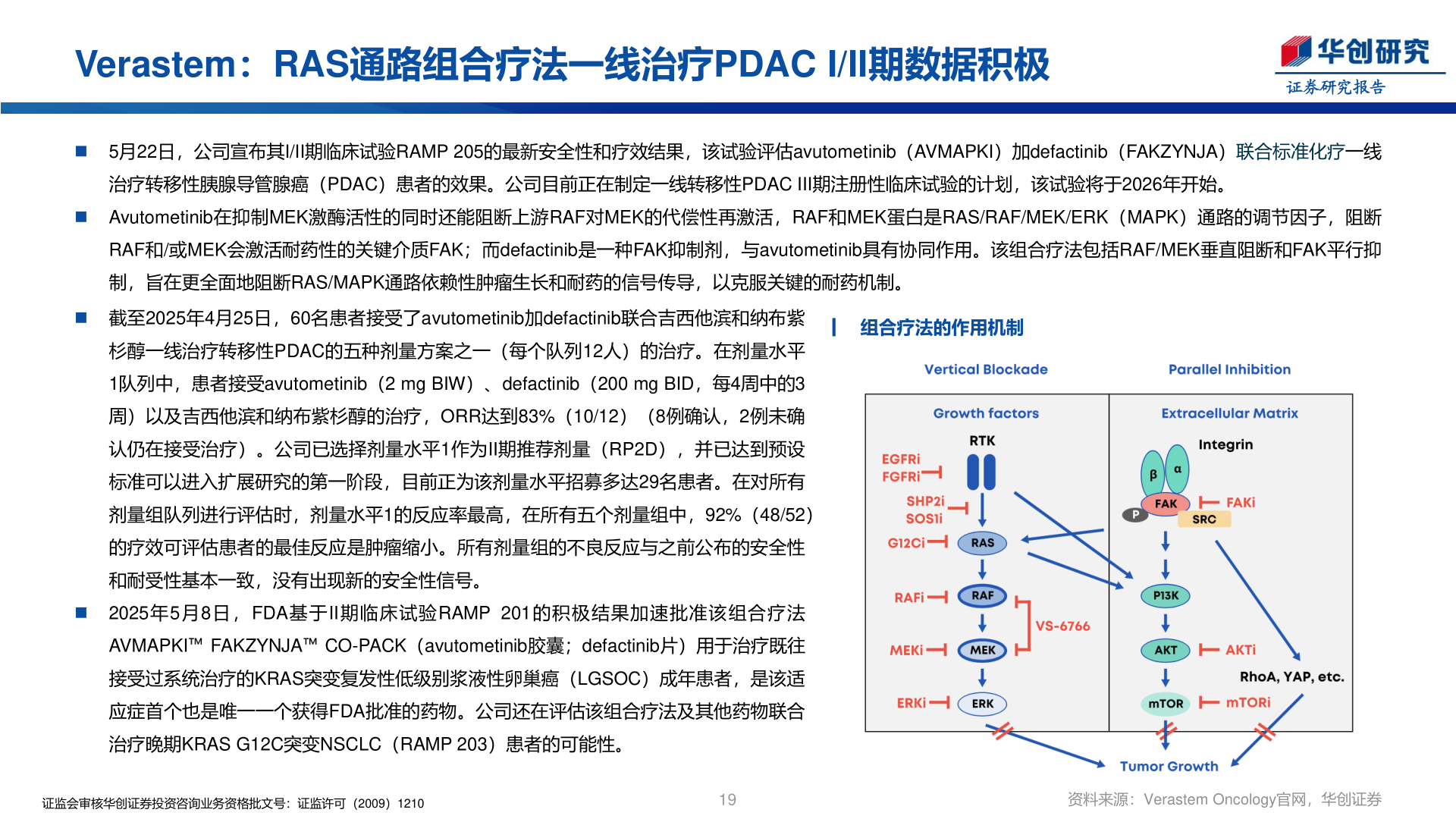 一起讨论下Verastem：RAS通路组合疗法一线治疗PDAC I/II期数据积极