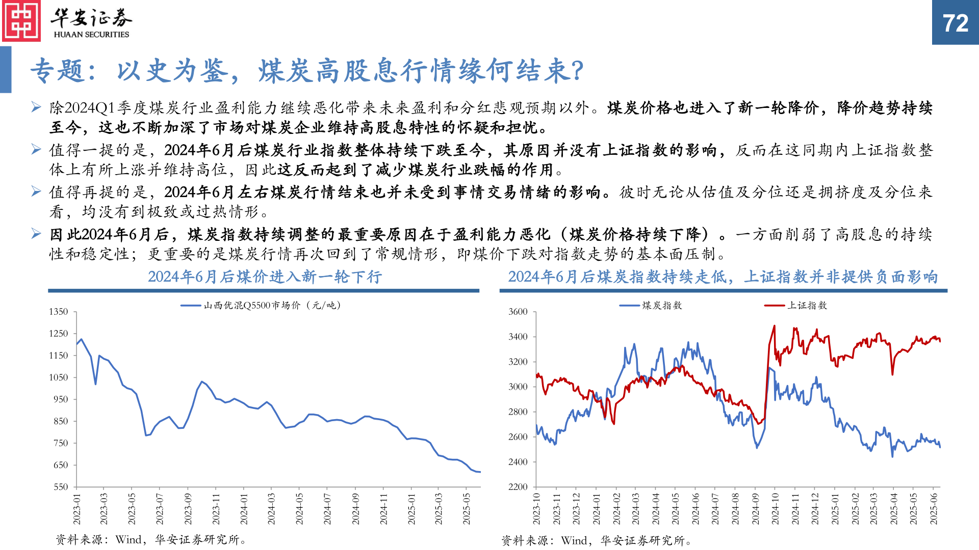 咨询下各位专题：以史为鉴，煤炭高股息行情缘何结束？