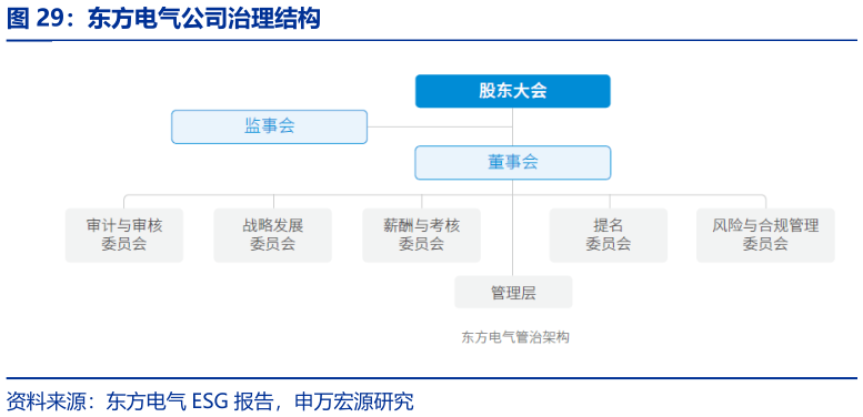我想了解一下东方电气公司治理结构?