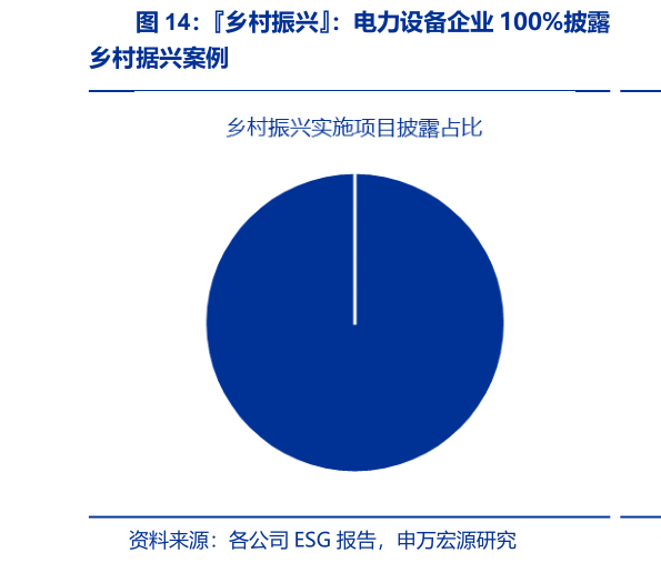 咨询大家乡村振兴:电力设备企业 100%披露?