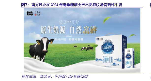 如何看待南方乳业在 2024 年春季糖酒会推出花都牧场富硒纯牛奶?