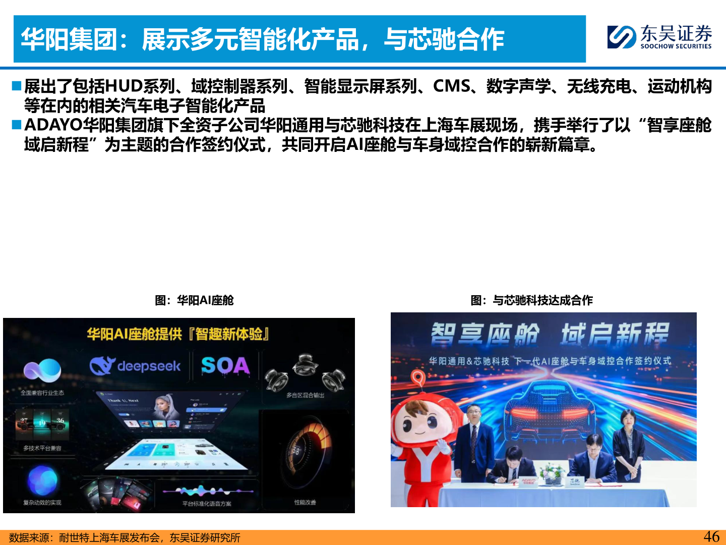 你知道华阳集团：展示多元智能化产品，与芯驰合作