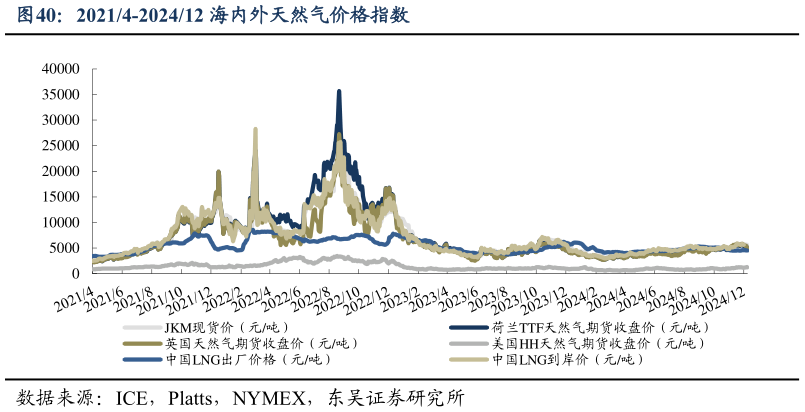 想关注一下20214-202412 海内外天然气价格指数?